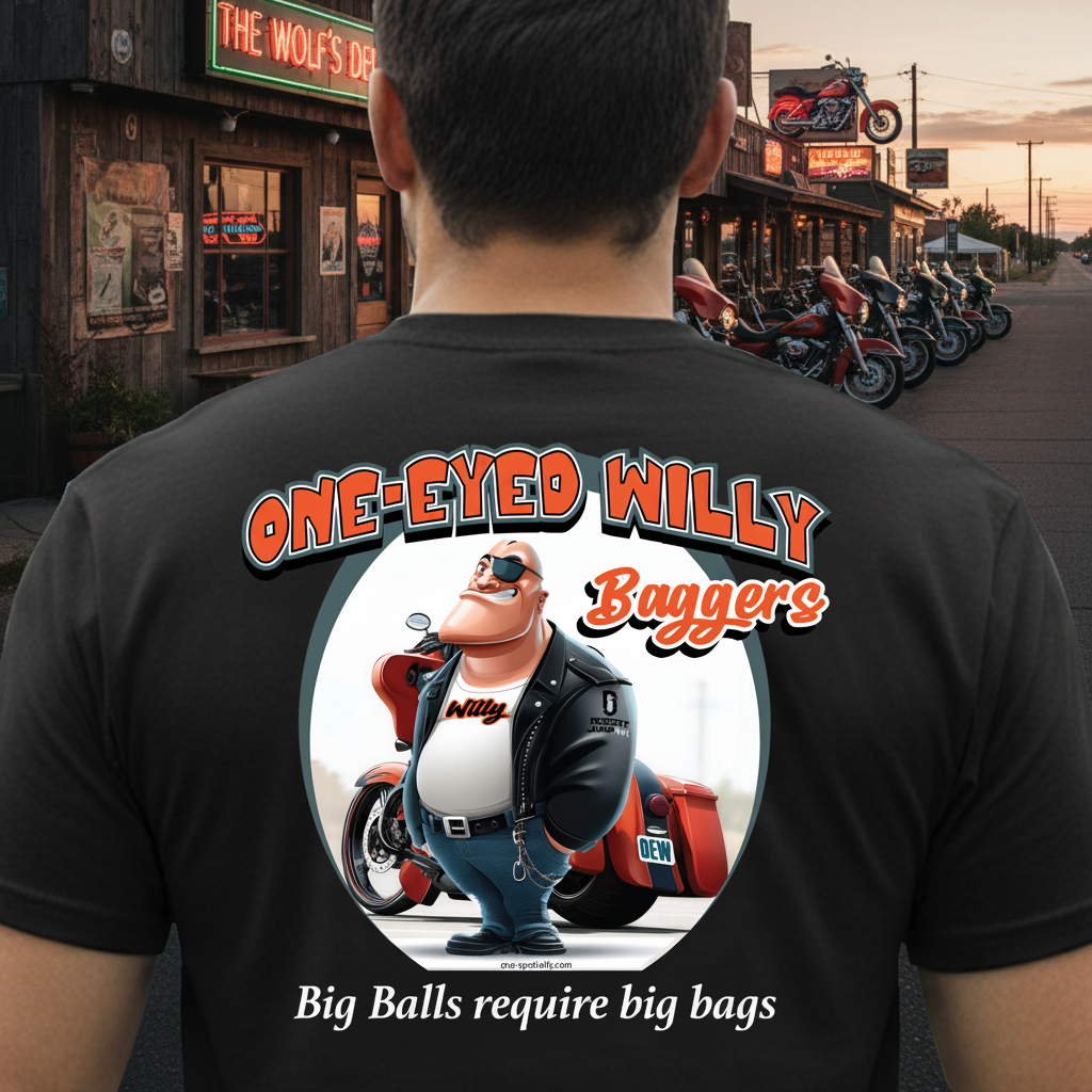 One-Eyed Willy Baggers - Biker Bar Scene Background