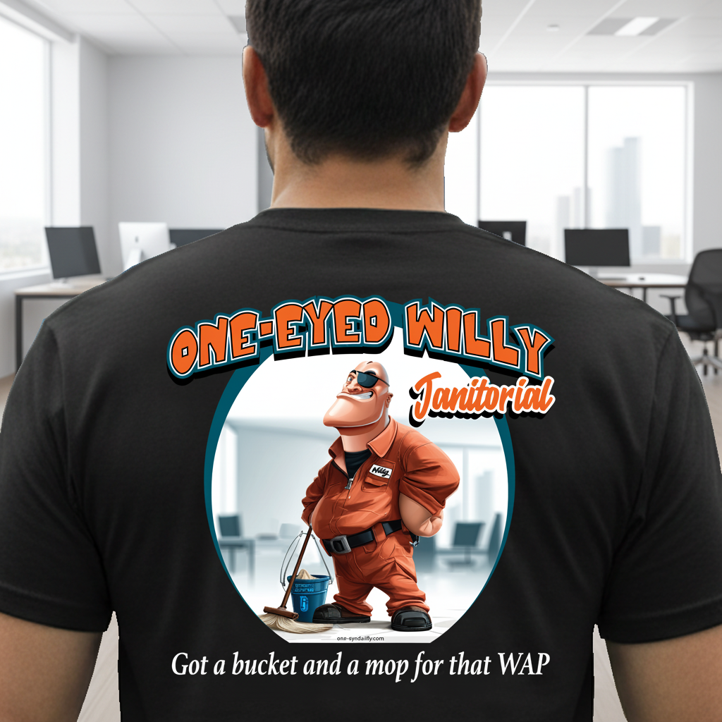 One-Eyed Willy Janitorial - Clean Office Background
