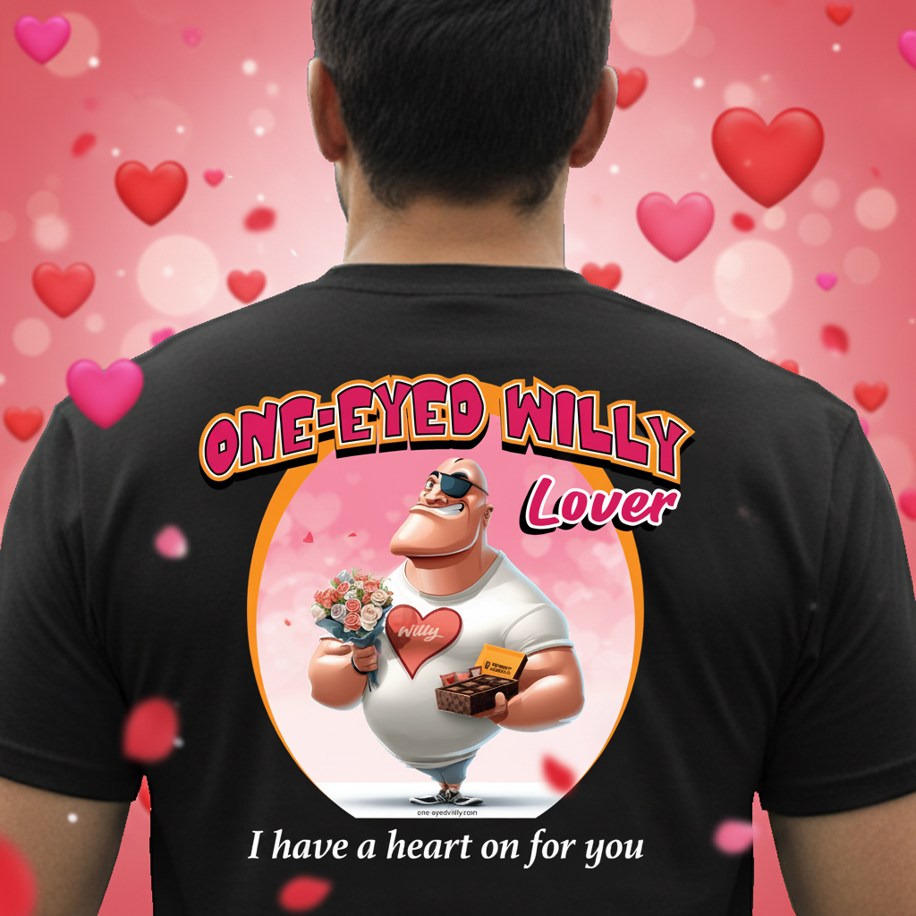 One-Eyed Willy Lover - Valentine's Day Background